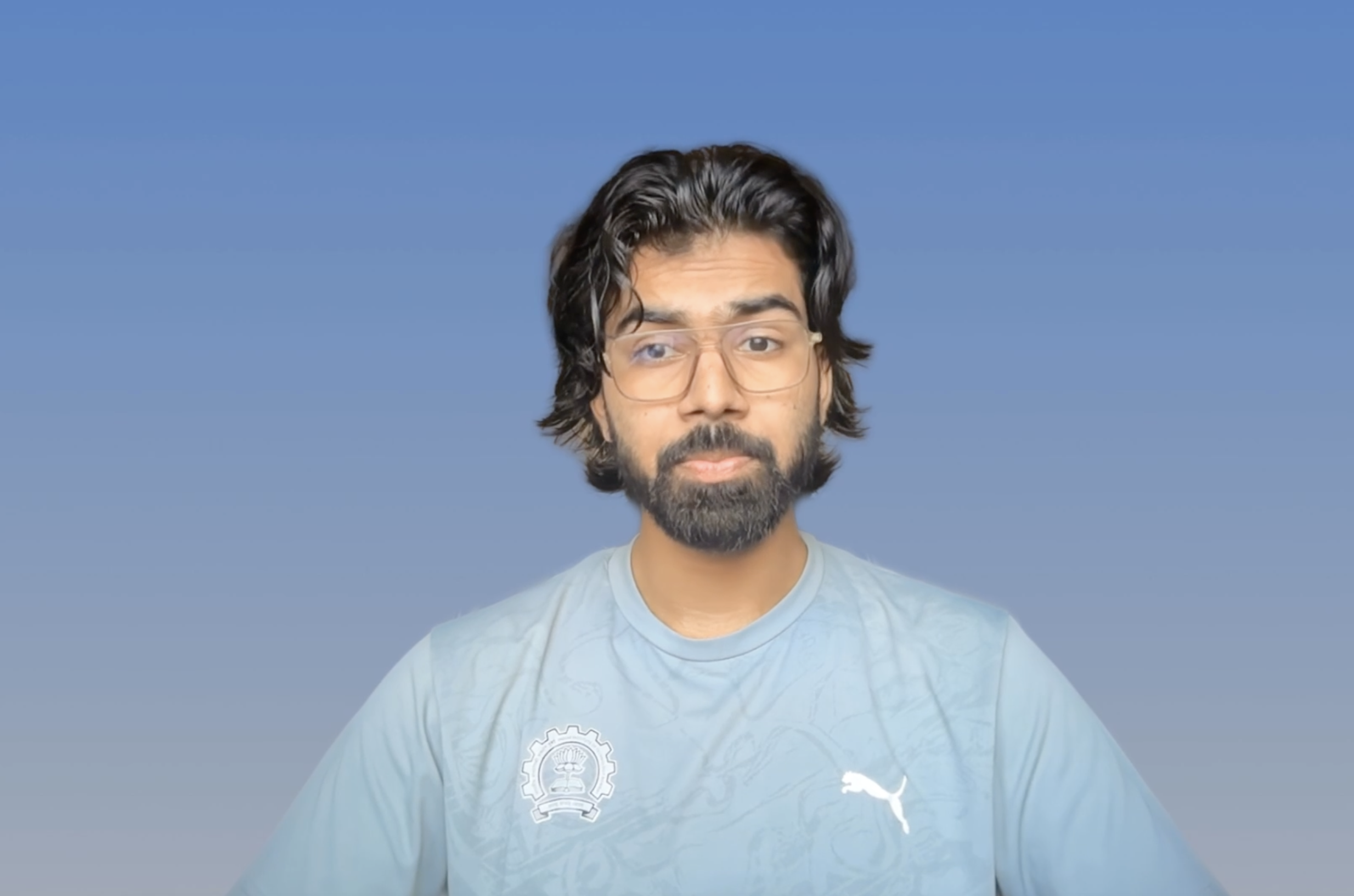 Raw unedited talking head video